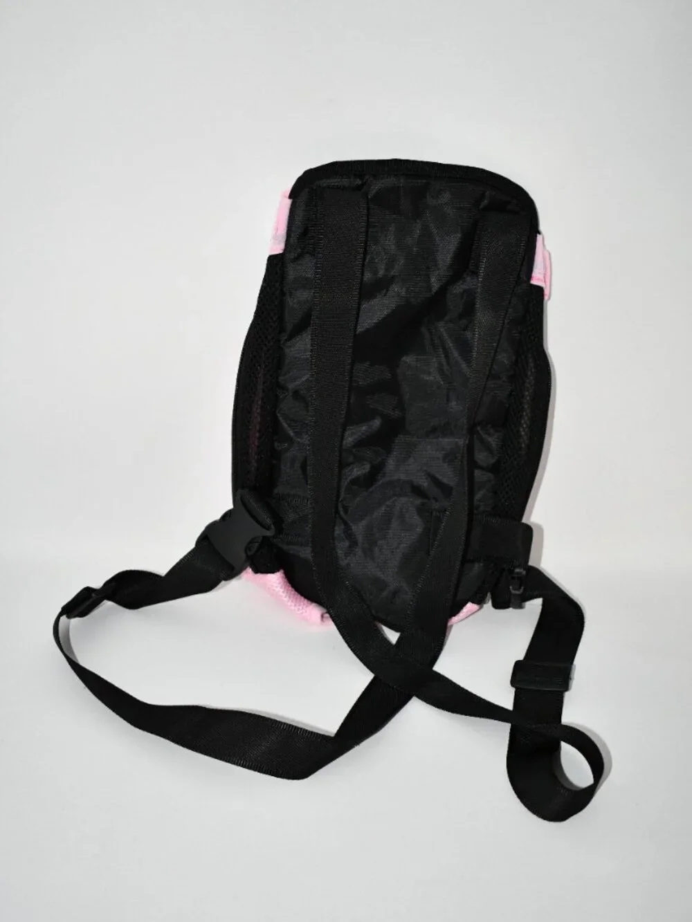 Inspack Pet Front Carrier Backpack Small Dog Cat Pink Size M Hands-Free Travel N